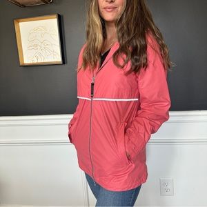 Charles River New Englander Wing & Waterproof Rain Jacket -Women's XS